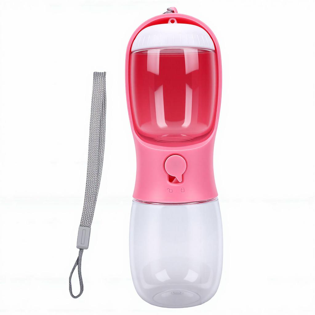 Dog Water Bottle with Food Container Portable Leak Proof Pet Water Bottle Travel Puppy Water Bowl Dog Gifts for Dogs