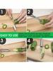 Vegetable Corer Tool Fruit and Vegetable Corer Pepper Pitter Tomato Corer Remover Cherry Pitter Zucchini Corer To Remove Seeds