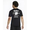 Nike T Shirts Men's Black Crew Neck Moderate (Unisex) T-Shirts DX0907 010