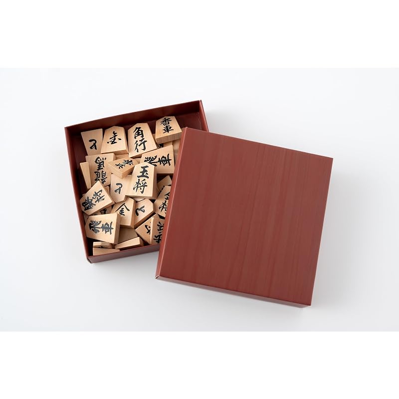 Gentosha Wooden Shogi Set, Board Game, Shogi Board, Foldable, Ages 6 and Up