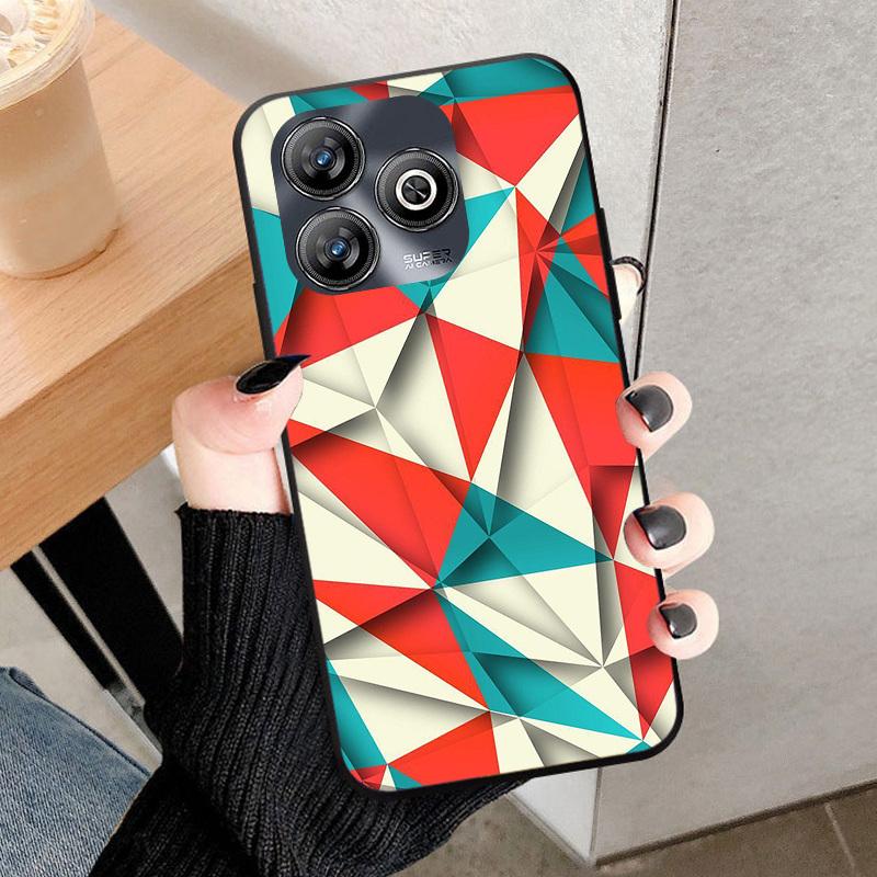 Für ZTE BLADE A75 4G Hülle Coque Luxus Stoßfest Weiches TPU Silikon Handyhülle Für ZTE BLADEA75 Fundas Capa Modehülle