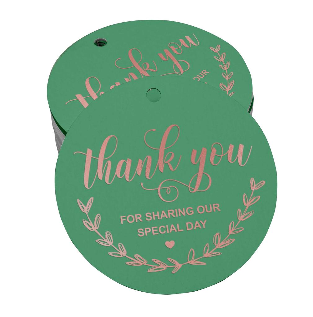 Inkdotpot Thank You For Sharing Our Special Day Bridal Shower-Baby Shower-Retirement-Wedding-Birthday Bottle Tag