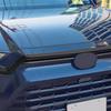 PIUGILH Front Hood Grille Panel Trim Molding Compatible with Toyota Grand Highlander 2024 2025 Accessories (Carbon Fiber Color)