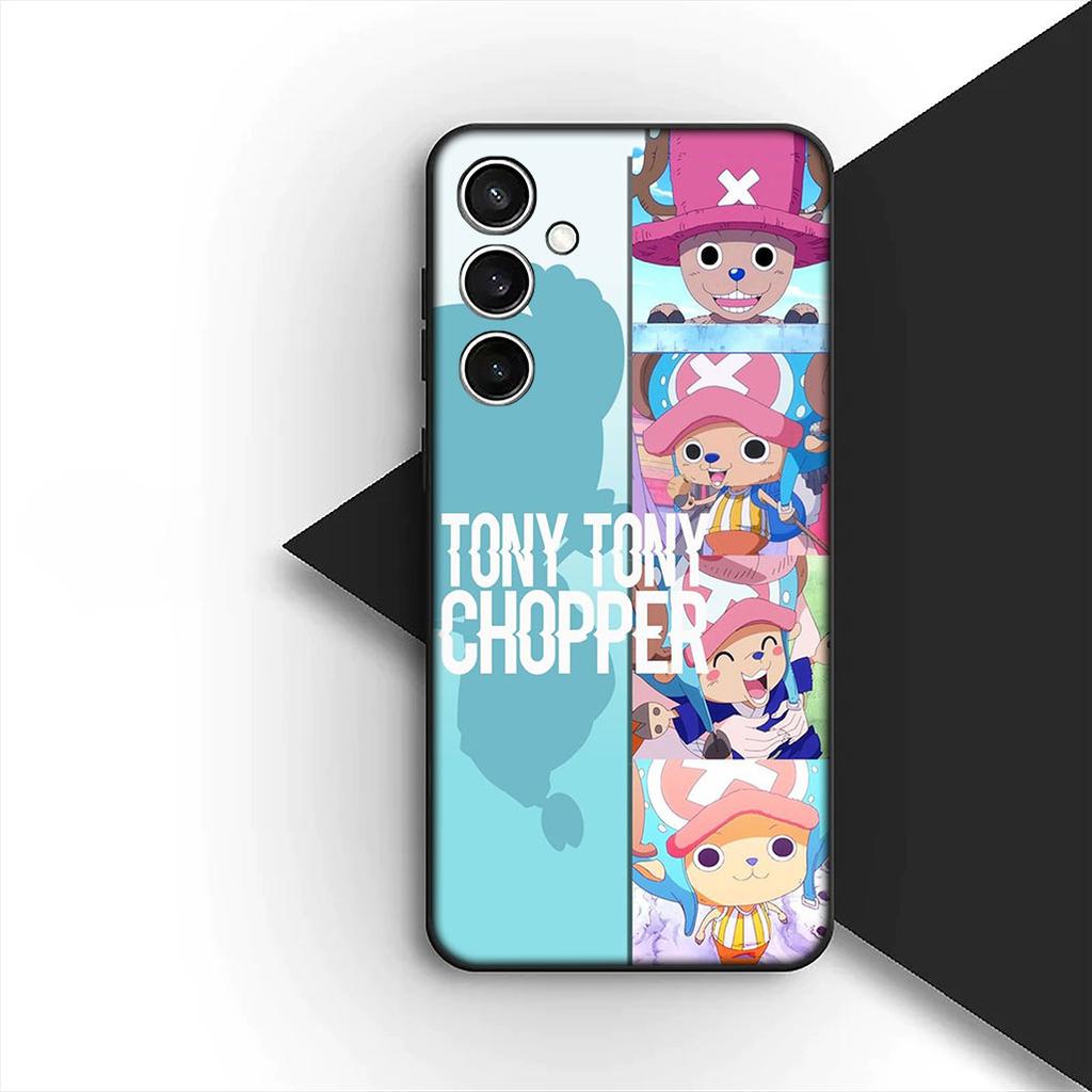 Cover for Samsung Galaxy S10 S8 S9 Plus A33 A34 A31 70 A71 A72 Note 20 9 8 S10E Casing Phone Case One Luffy Pieces Tony Chopper