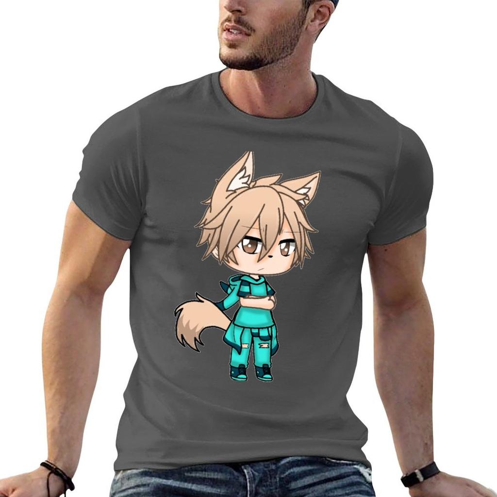 Adam Gacha Life series Bad boy TShirt Holiday All Match TShirt
