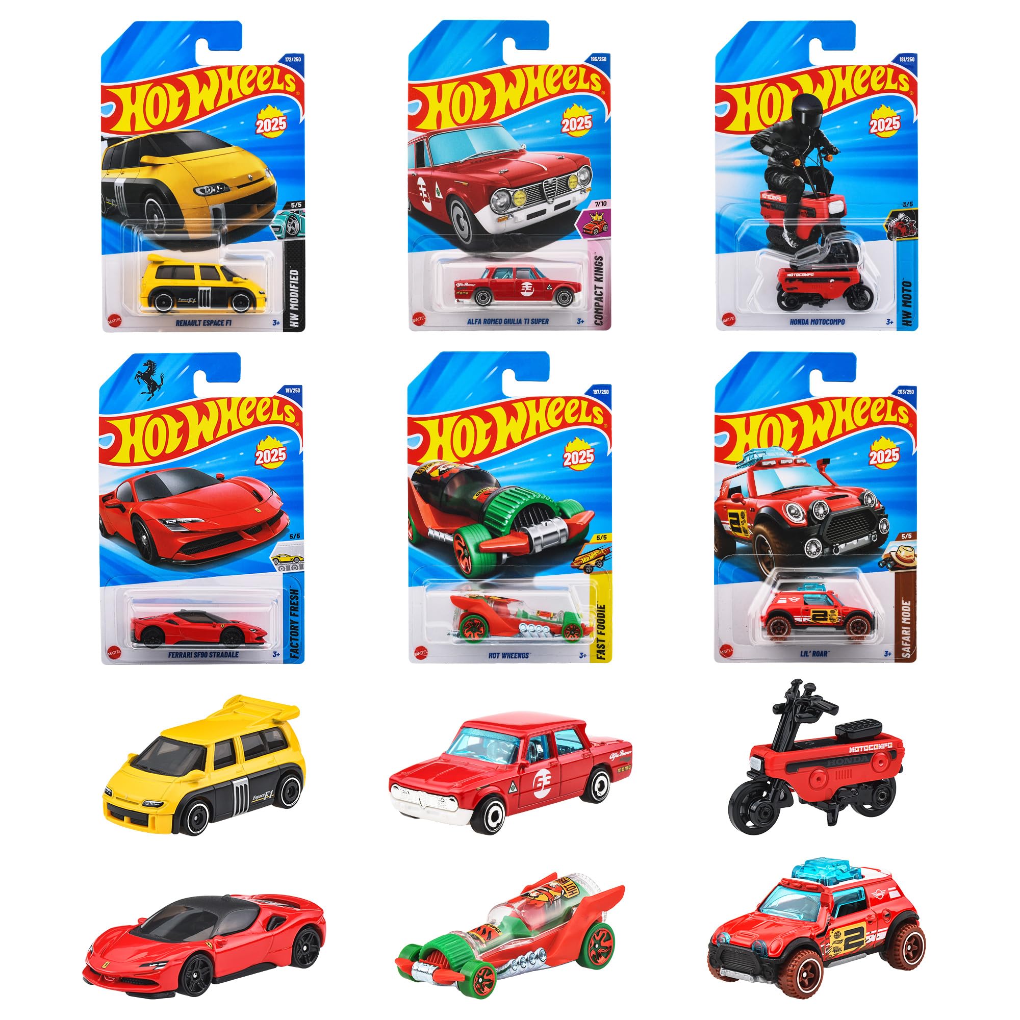 

Hot Wheels Basic Car K Assortment Vehicle Toy Mini Ages Cars, 36-Car Box, 3+, Multi-Purpose, C4982-98PK