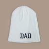 Autumn and Winter Design Simple Parents Letter Embroidery Knitted Hat Men and Women Warm Personality Cold Hat Pullover Hat