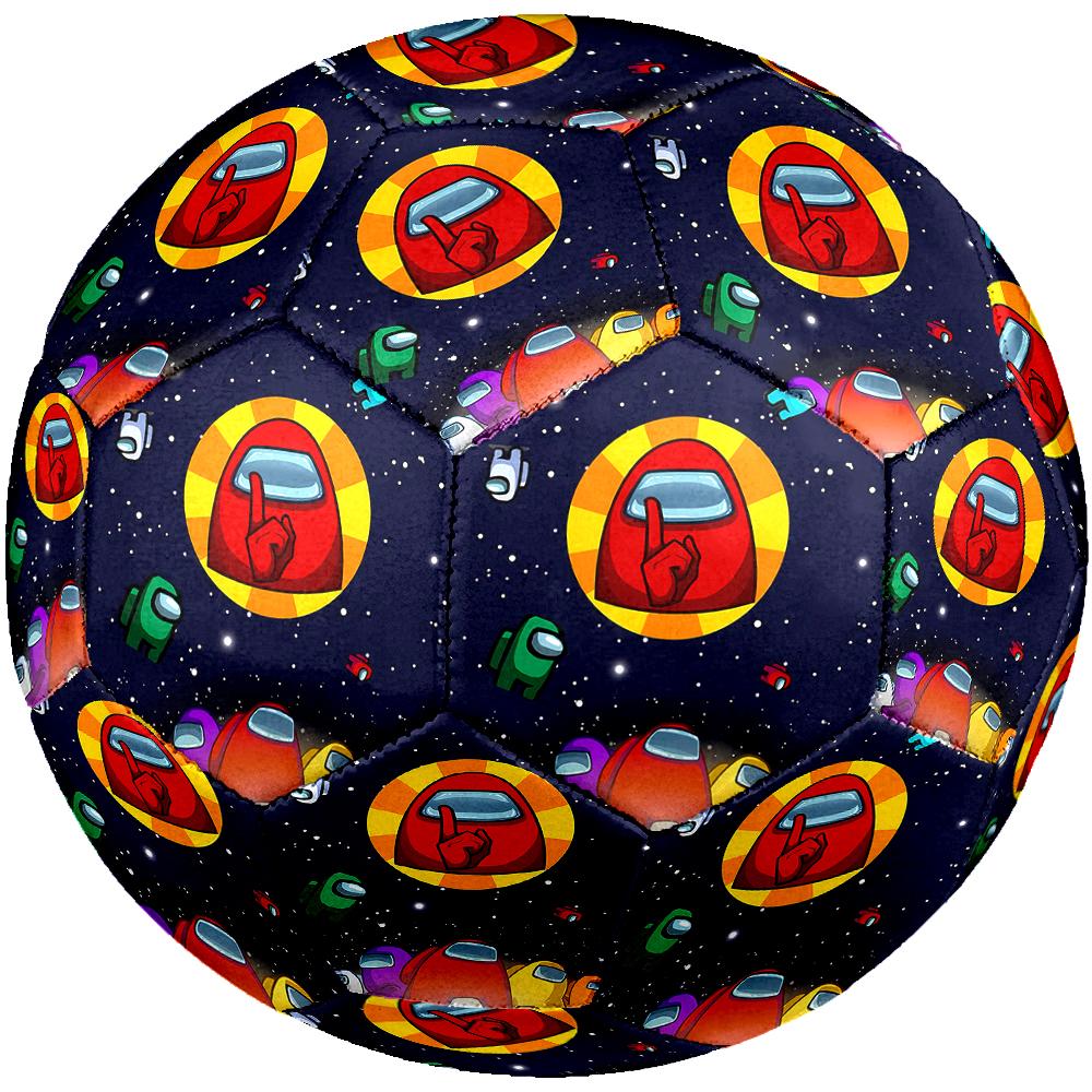 1pc Among Us Game Football Soccer Ball Size 5 Indoor Soccer Ball Fashion Colorful Backyard Game -Great For Sports Fans Gift