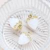 Large Transparent Acrylic Strawberry Pendant for DIY Jewelry Making