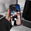 Funny Anime GINTAMA Silicone Soft Phone Case For IPhone 17 16 15 14 Plus 13 12 Mini 11 Black Cover