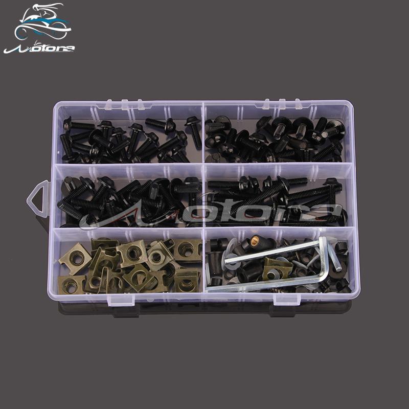 201 STK Motorrad Verkleidungsschraube Mutter Clip Satz Karosserieteile für YZF 600 1000 R1 R6 R3 R15 R25 T-MAX 530 TMAX530 TMAX 500