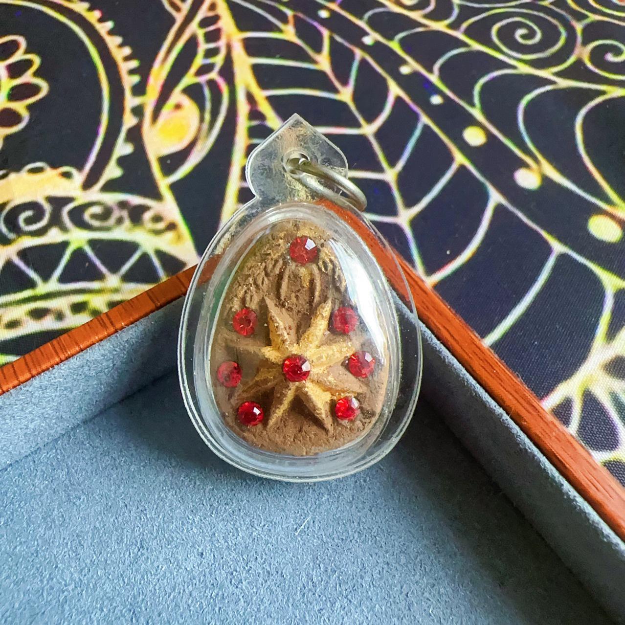 Original Thai Buddhist Lucky Star Acrylic Waterproof Case Thai Luck