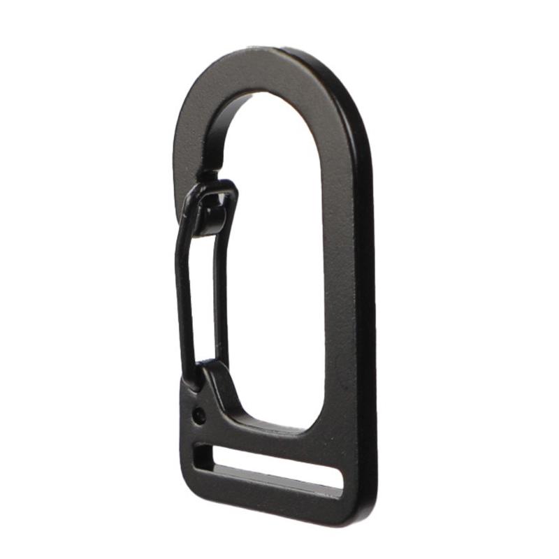 Carabiner Clip Tiny Spring Snap Hook Keychains Micro Carabiners for Paracord EDC Alloy Key Rings Hiking Fishing Camping Backpack