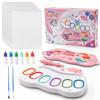 Kids Magic Drawing Paint Palette Toy With Light Sound Effect Toddler Doodle Drawing Board Educational Learning Toy Children Gift