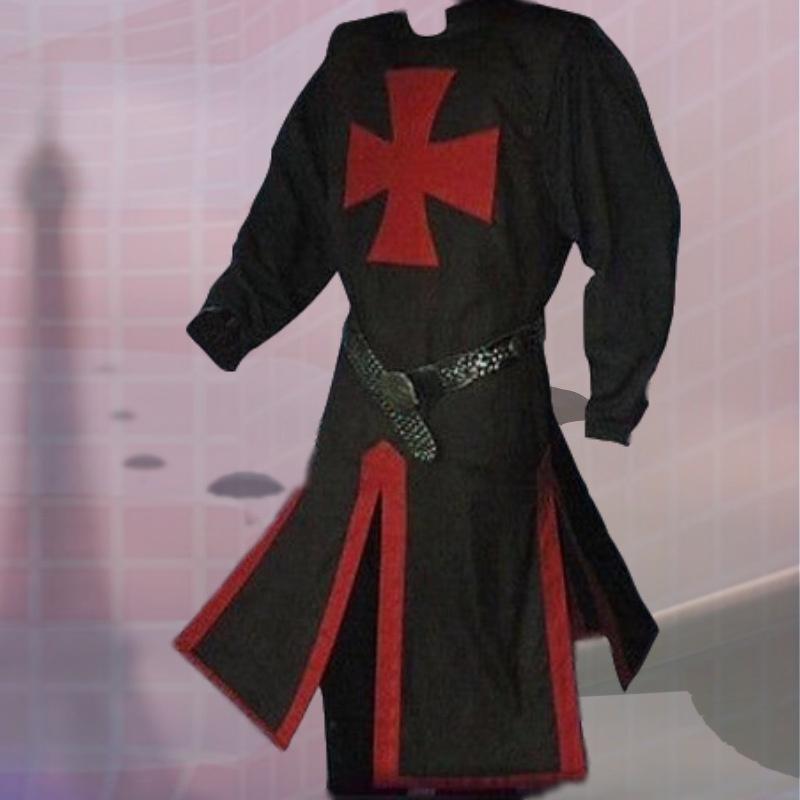 Deluxe Polyester Medieval Knight Long Sleeve Outfit Cosplay Costume