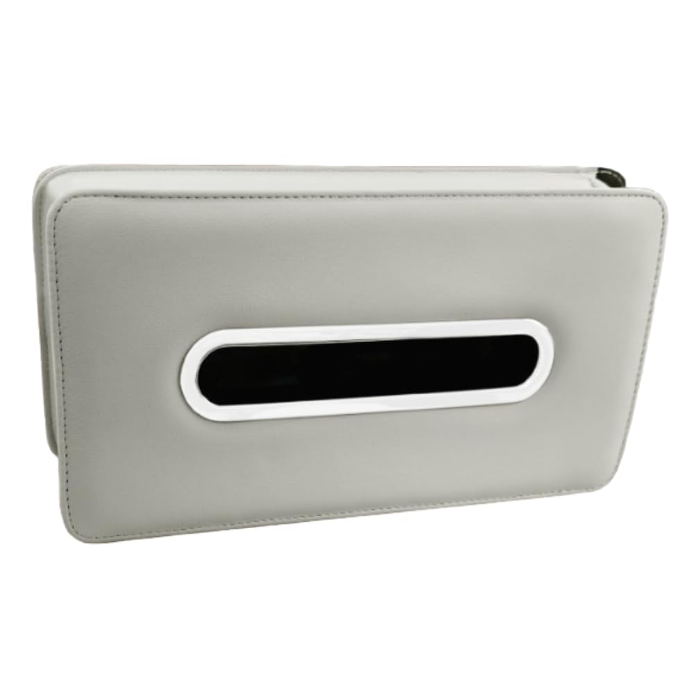 

ideastore Headrest Tissue Car Convenient Car Holder Holder, Accessory, (Light Gray)