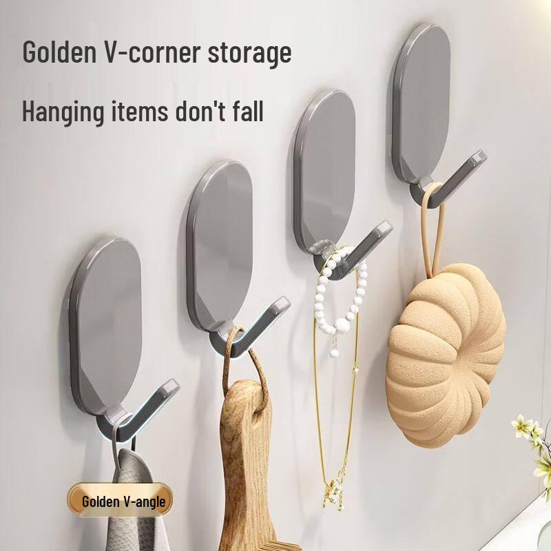 LIEI Strong Adhesive Stainless Steel Hook