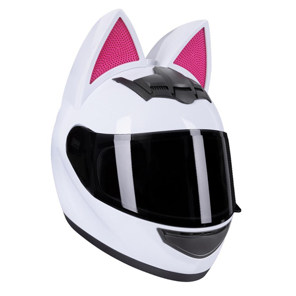 HNJ Motorcycle Helmet Casco Moto Off-road Helmet Removable Cat Ear Four Seasons Breathable Motocross Motorcycle Helmet Men Women