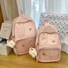 Transparent Large Capacity Student School Bag College Style Women's Backpack