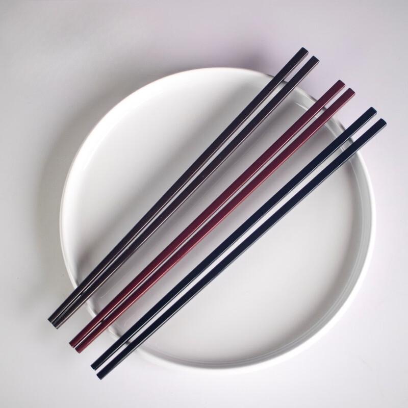 ZISIZ Cartoon Non-slip Melamine Chopsticks