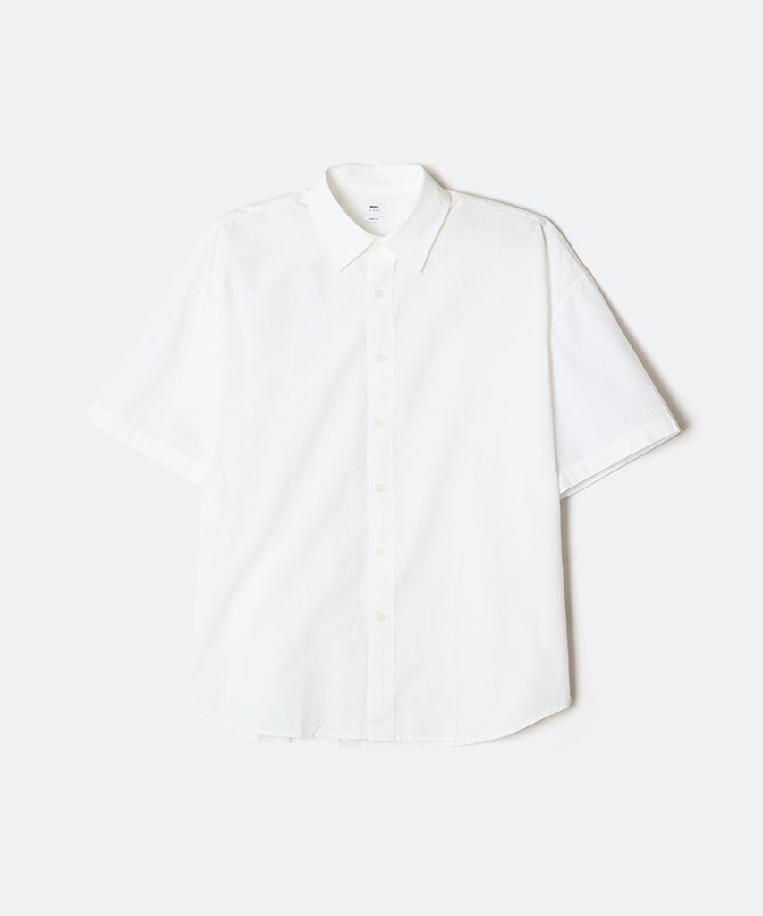 Seupao Oversized Short Sleeve Shirt_Spywg25C01