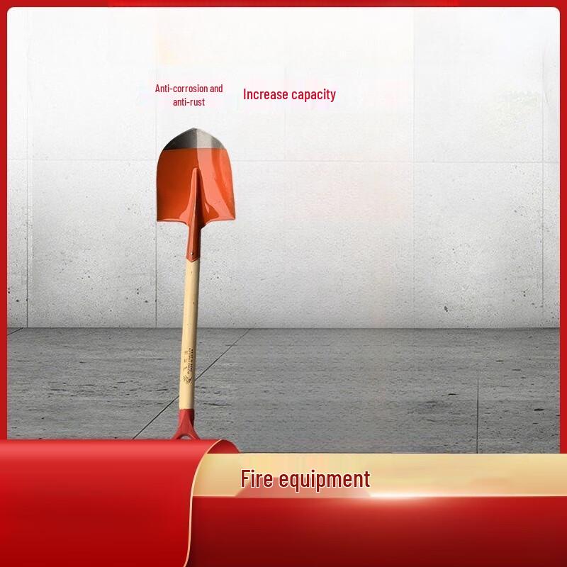 Heavy-Duty Multi-Purpose Pointed Shovel
