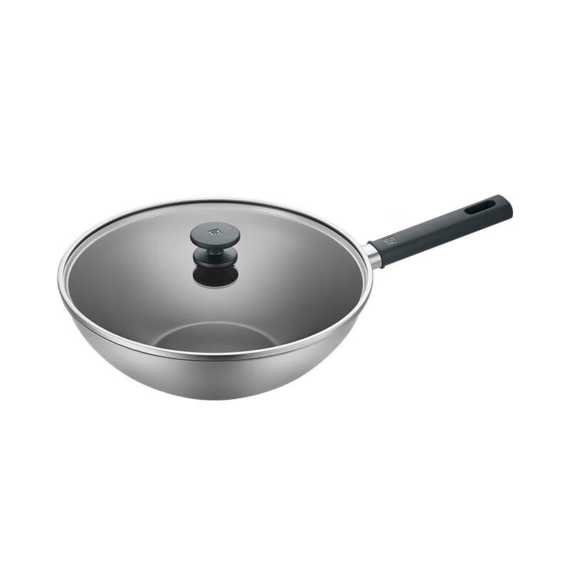 Zwilling Silver Titanium Non-stick Wok