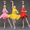Robe Professionnelle de Danse Latine pour Filles Vêtements de Danse Ballroom Salsa pour Enfants Vêtements de Compétitions pour Enfants Vêtements de Scène Latine