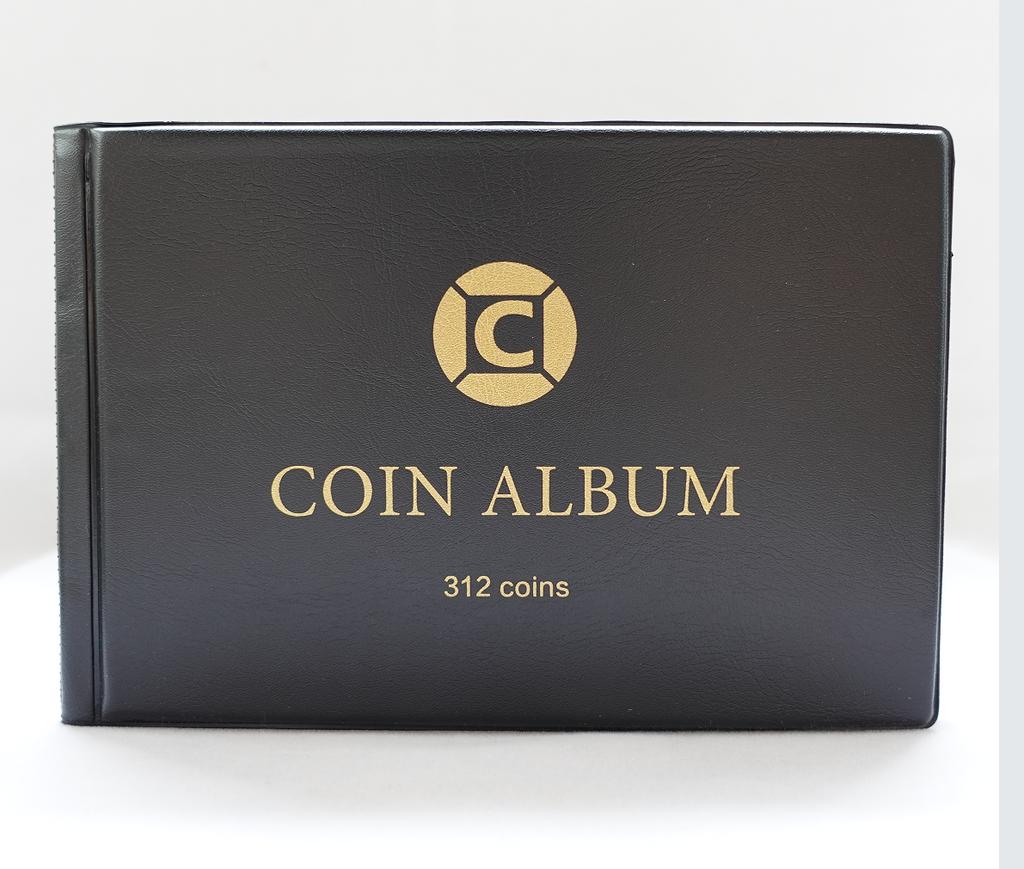 312/300-grid Coin Collection Book Large-capacity Coin Stamps and Stickers Storage