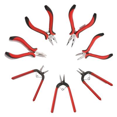 Schmuckzangen-Set, Rundzange & Seitenschneider mit langer Spitze für DIY Perlenarbeiten und Reparaturen