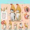 Fortune Cat Whimsical Sandy Tempura Shrimp Blind Box Models For Creative Playtime Fun
