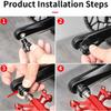 1 Pair Titanium Zinc Zinc Alloy Pedal Extender 23MM Bicycle Pedal Extension Bolts  Road Bicycle