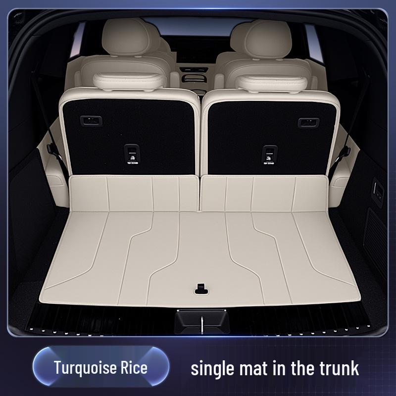 Diepblauw S09 Kofferbakmat voor Model 2025: Volledige Dekking Auto Interieur Accessoires