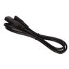IEC 320 C8 Plug to C7 Power Cable 3.3 Feet 1500W 2.5A Heat Resistant Waterproof Power Extension