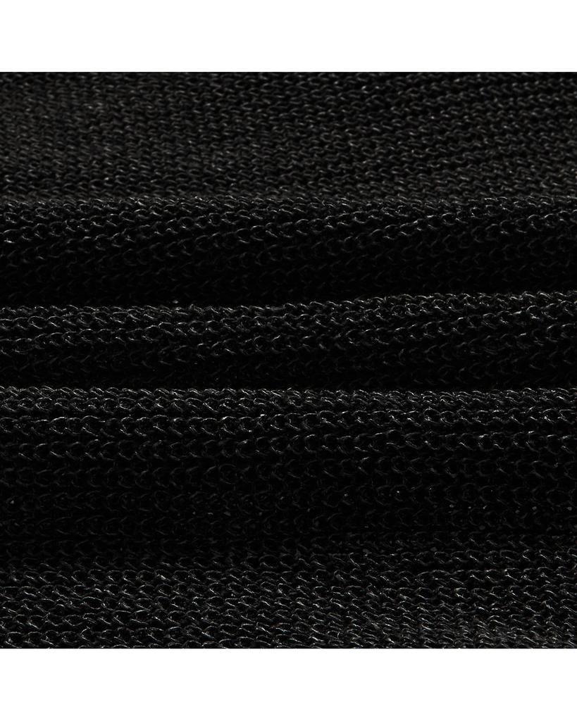 WORTHWHILE MOVEMENT Paper Collar Cardigan (Black)