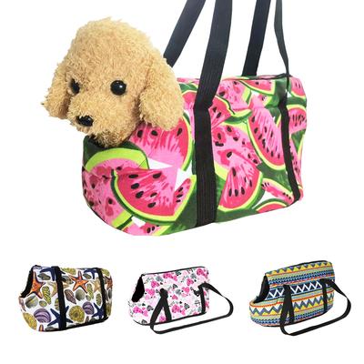 Přenosné tašky pro psy Sling Bag pro malé psy kočky venkovní cestování štěně melounový vzor čivava jorkšírští teriéři domácí mazlíčci tašky přes rameno