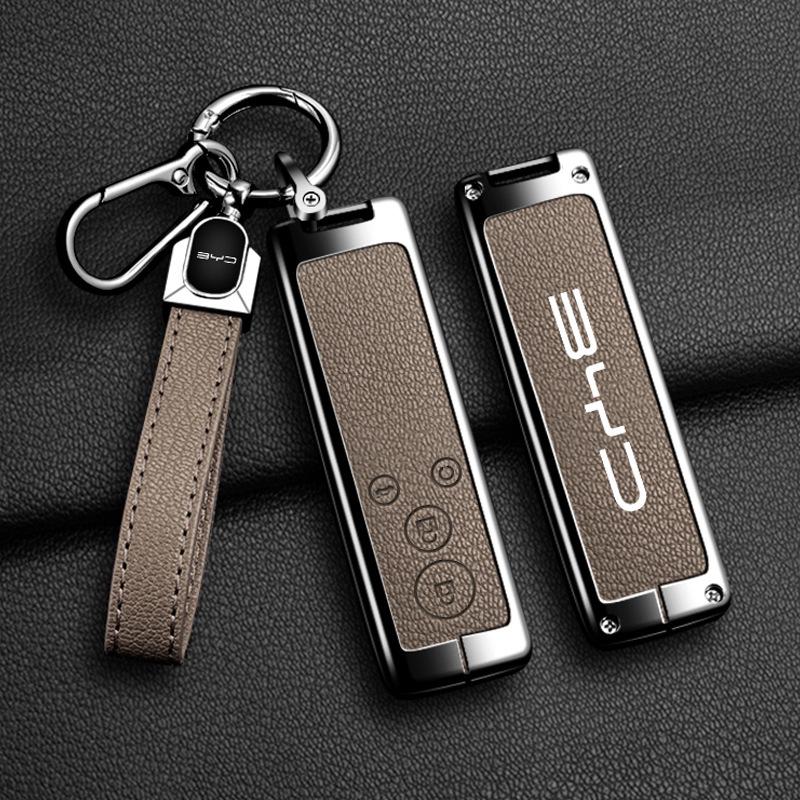 BYD Surui G5 Key Case: Metal Leather Shell & Buckle Cover Custom Contact Customer Service