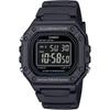 Casio Armbandsur, Casio Collection, [Officiell Japansk Produkt] Endast Online-modell W-218H-1BJF, Herr, Svart