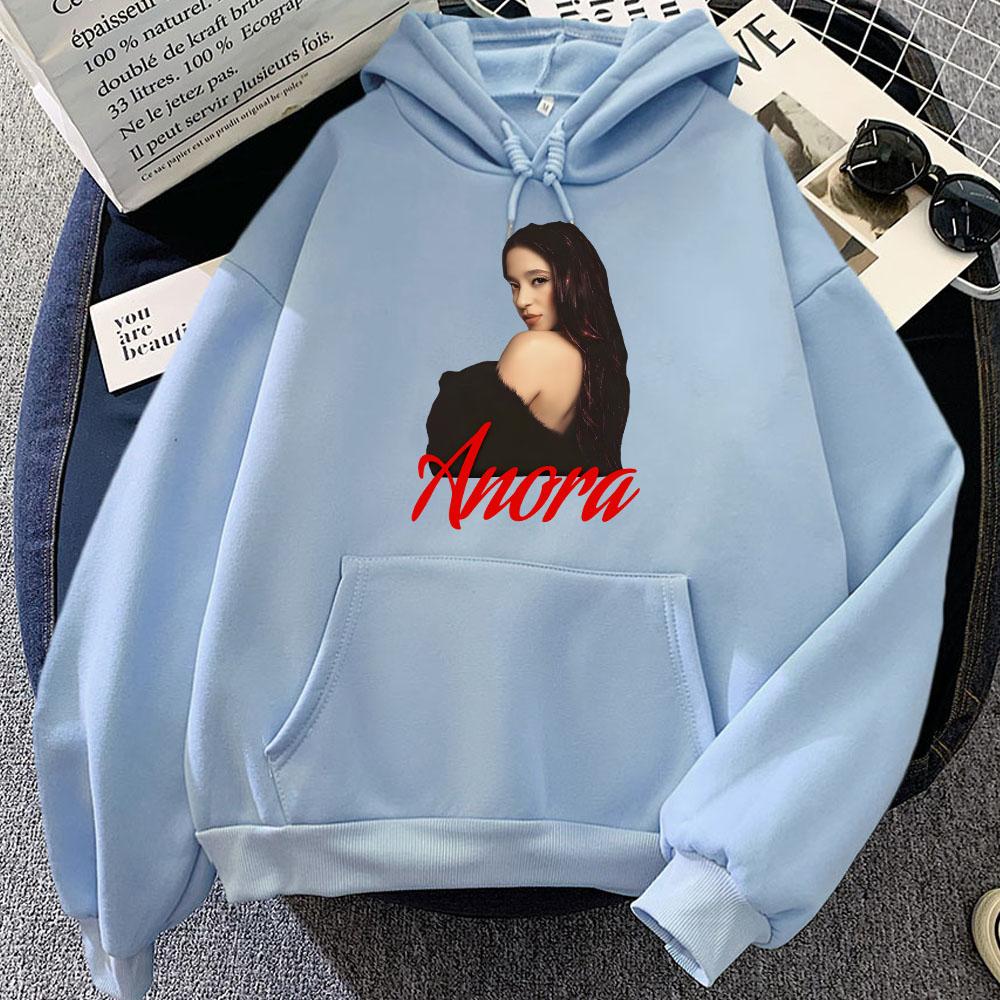 Romantische und komödiantische Anora-Hoodies, langärmelig, lässig, Damen/Herren, Kapuzenpullover aus Fleece, bequem, Winterpullover, Mädchen