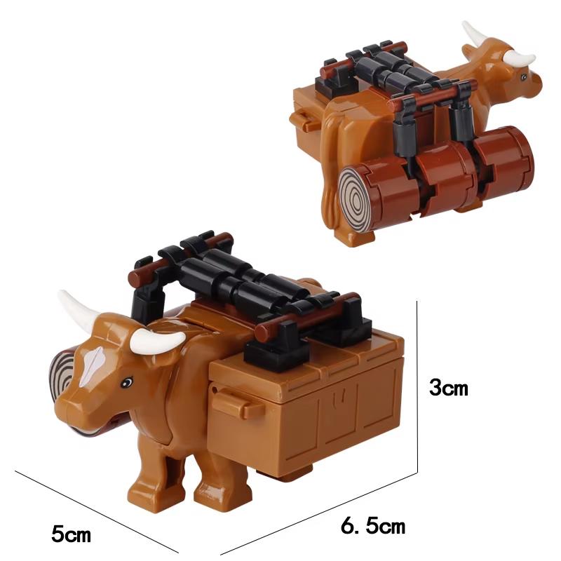 MOC Medieval Army Weapons Building Blocks Cannon Pirate Ship Soldiers Figures Military War Scene Assembling Mini Brick Toy Gifts