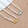 Cixi Saturn Pearl Necklace: Elegant European & American Style, Versatile Clavicle Chain, High-End Pearl Jewelry