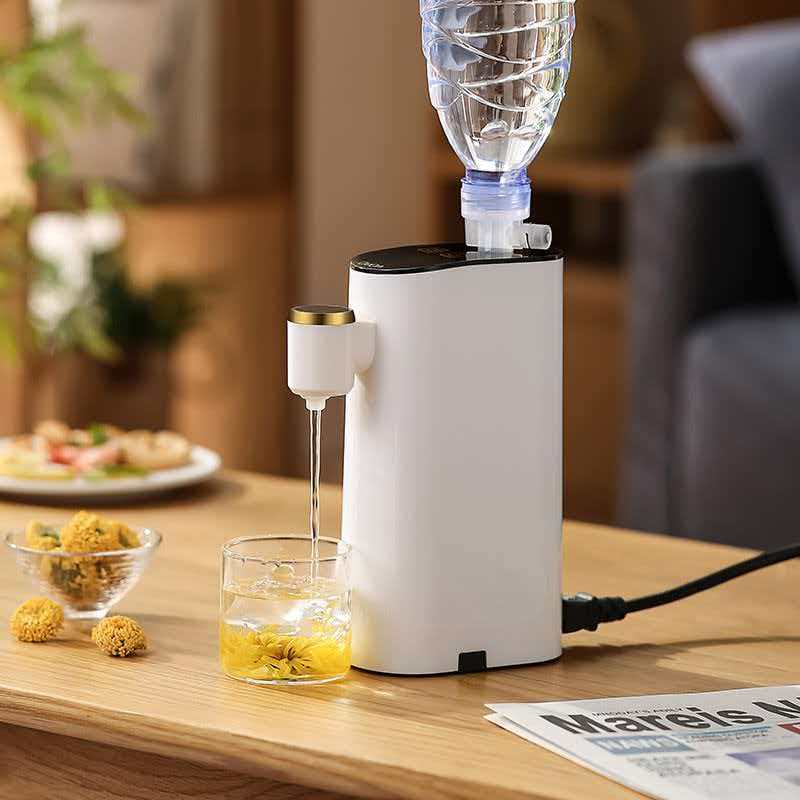 Instant Hot Water Dispenser, Small Household Desktop Water Dispenser, Portable Automatic Water Boiling Kettle for Outdoor Use