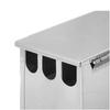 Homeglen Thickened Stainless Steel Magnetic Knife Holder with Lid