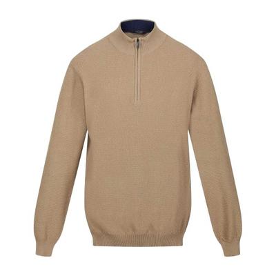 Mens Keaton Zip Neck Long-Sleeved Sweater Top