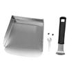 Stainless Steel Food Transfer Spatula Large Size Food Shovel BBQ Spatula  Restaurant
