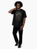 Burning Wings of a Fallen Angel Oversized T-Shirt