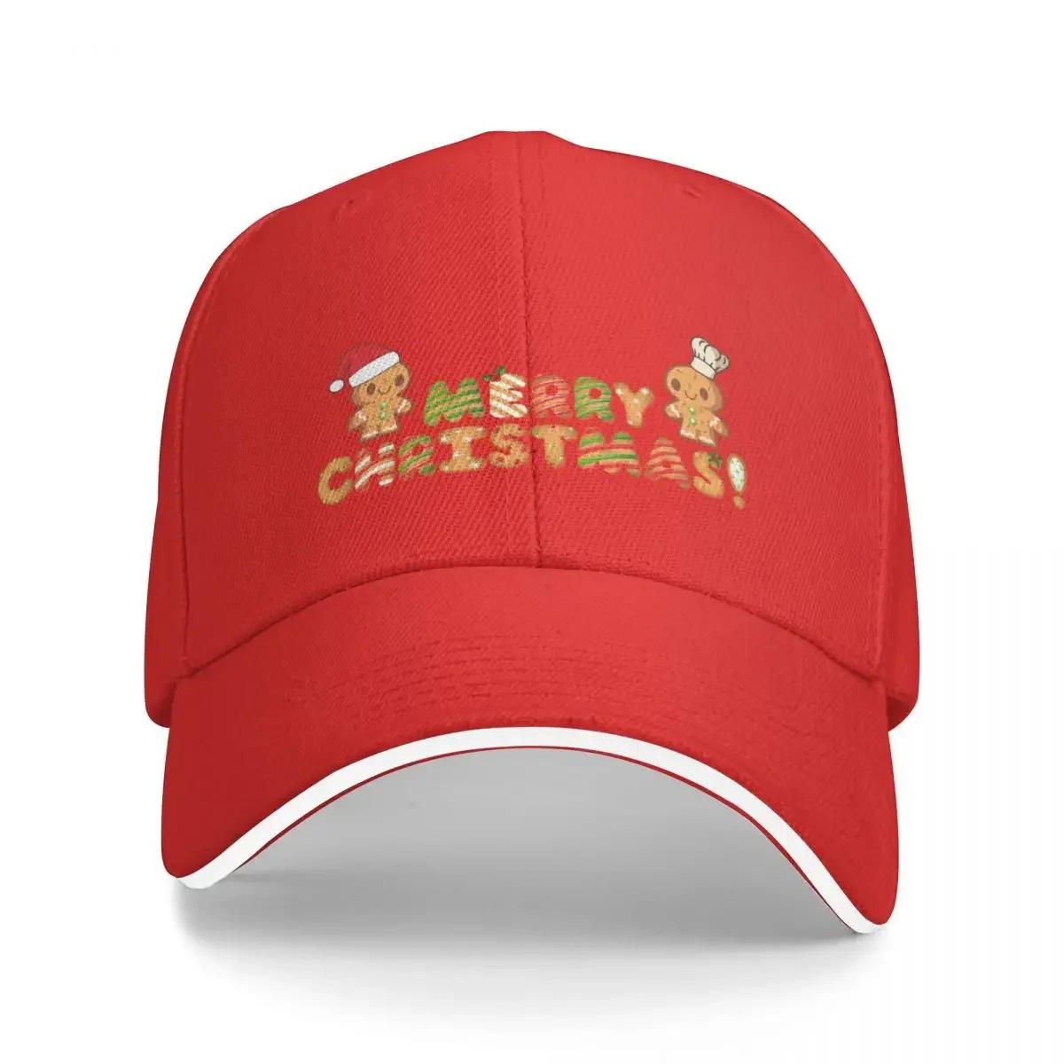 A Merry Gingerbread Christmas! Baseball Cap western Hat tea Hat Woman Men s