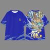 New Fashion Men's T-Shirt 3d Dragon Print Oversized T-Shirt For Men Street Trend Man Clothing Loose Casual Short Sleeve Top 2024