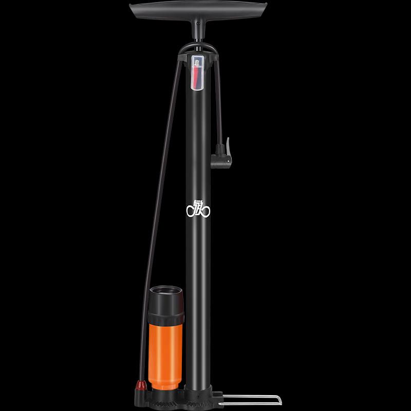 Forever High-Pressure Bicycle Pump with Pressure Gauge