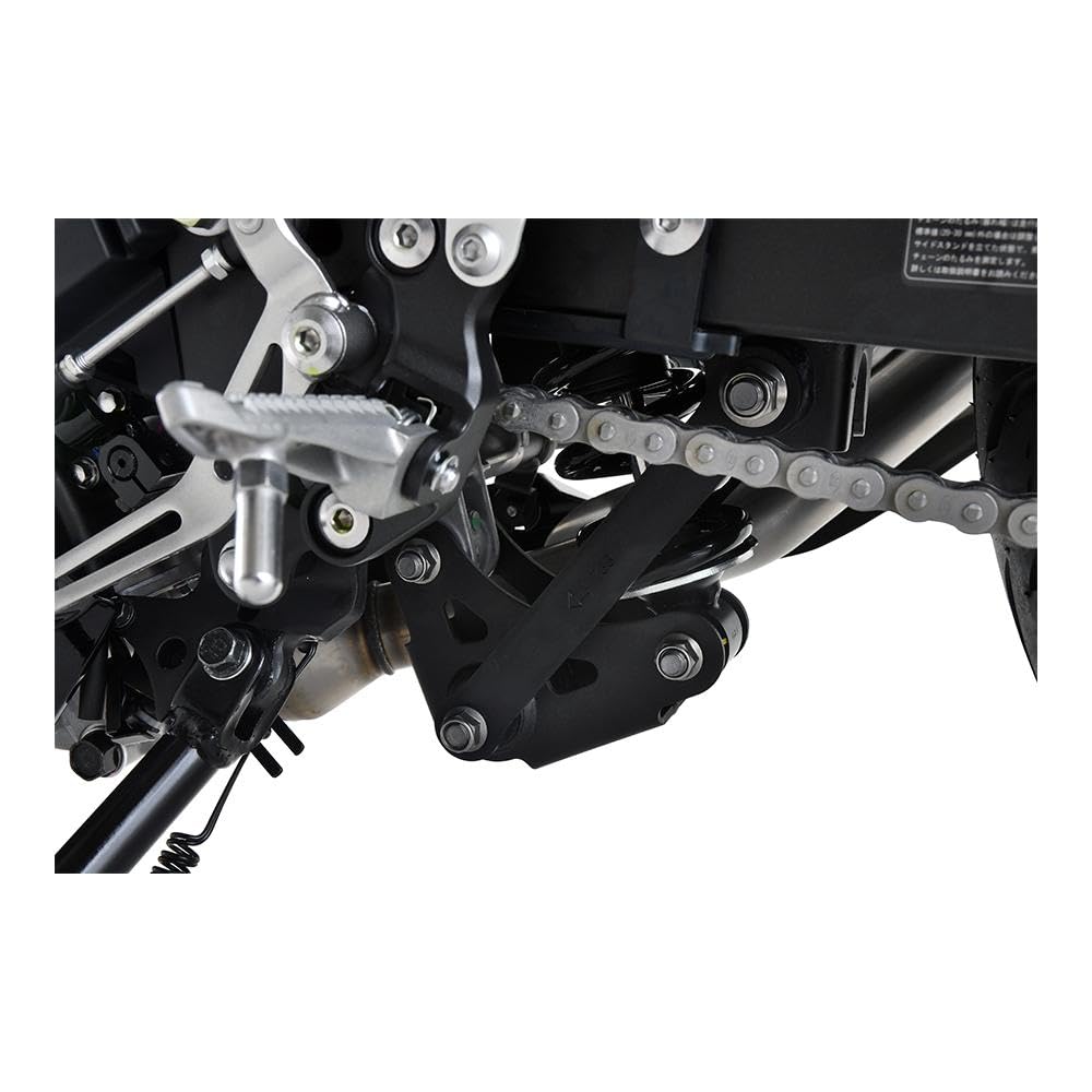 EFFEX Lowering Kit for 20mm improves foot includes short side maximizes the original ride Ninja250/400 (18-26) - lower, placement, stand, black, feel.